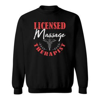 Massage Therapist Therapy Body Treatment Masseuse Masseur Sweatshirt | Mazezy