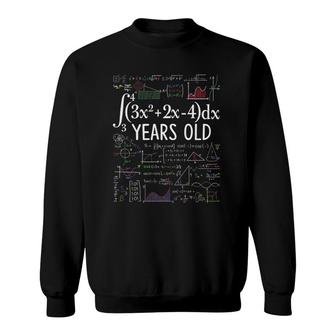 Math Calculus 40 Years Old Women Men Math 40Th Birthday Sweatshirt - Seseable