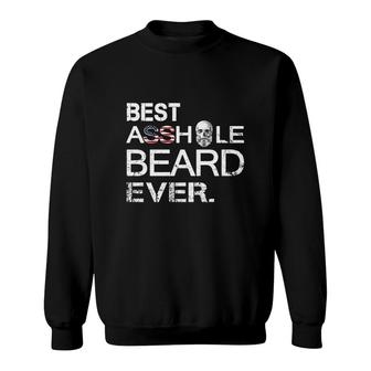 Mens Best Asshole Beard Ever Sweatshirt - Monsterry