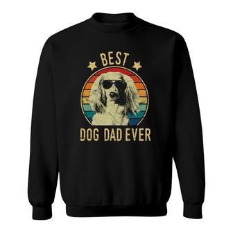 Mens Best Dog Dad Ever Dachshund Fathers Day Gift Sweatshirt - Seseable