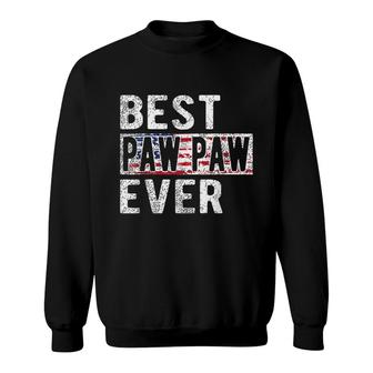 Mens Best Paw Paw Ever Grandpa Paw Paw Grandfather Dad Sweatshirt - Seseable