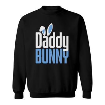 Mens Easter Daddy Bunny Costume Funny Family Matching Easter Sweatshirt - Seseable
