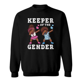 Mens Gender Reveal Party Keeper Of The Gender Sweatshirt - Seseable