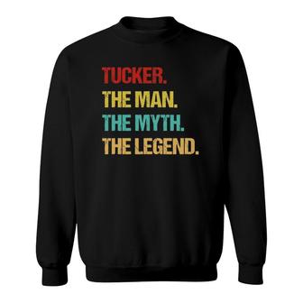 Mens Tucker The Man The Myth The Legend Sweatshirt - Thegiftio UK