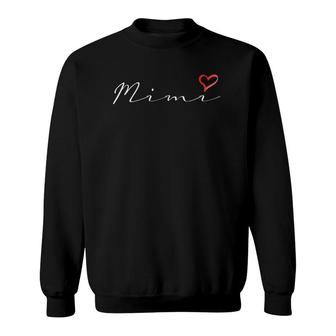 Mimi Grandma Grandmother Cute Mimi Sweatshirt | Mazezy