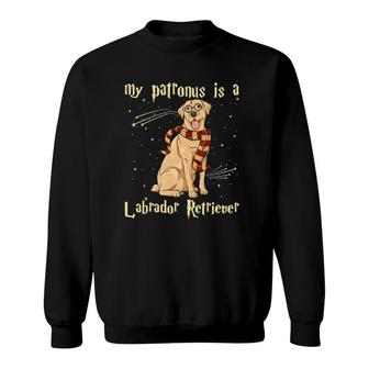 My Patronus Is A Labrador Retriever For Dog Lovers Sweatshirt - Seseable