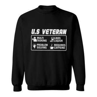 Our Experienced Multitaskers Like To Drink And Solve Problem Attractive Gift 2022 Sweatshirt - Thegiftio
