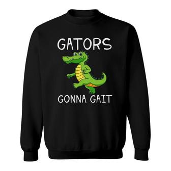 Physical Therapy Physiotherapy Therapist Alligator Gait Gift Sweatshirt - Thegiftio UK
