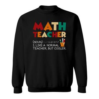 Physics Symbols Gifts For Math Teacher Definition Sweatshirt - Seseable