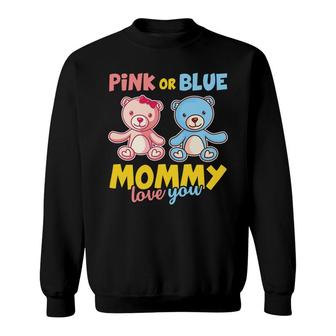 Pink Or Blue Baby Shower Gender Reveal Baby Gender Reveal Party Sweatshirt - Seseable
