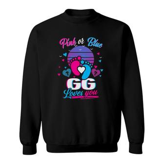 Pink Or Blue Gg Loves You New Gg Sweatshirt | Mazezy
