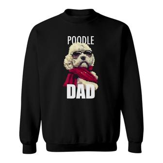 Poodle Dad Dogtee Sweatshirt | Mazezy