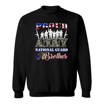 Proud Army National Guard Brother Tee Us Military Gift Sweatshirt - Thegiftio UK