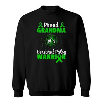 Proud Grandma Of Cerebral Fight Cerebral Palsy Awareness Sweatshirt - Seseable