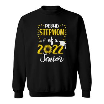 Proud Stepmom Of A 2022 Senior Graduation Mothers Day Sweatshirt - Seseable