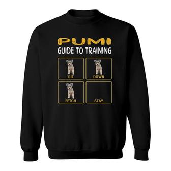 Pumi Guide To Training Dog Obedience Sweatshirt - Seseable