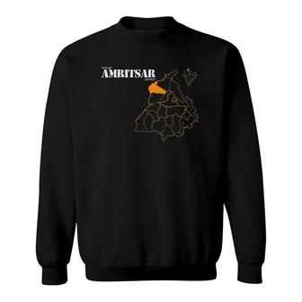 Punjab Amritsar District India Gift Sweatshirt | Mazezy
