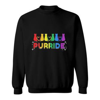Purride Cat Heart Animal Attractive Gift 2022 Sweatshirt - Thegiftio