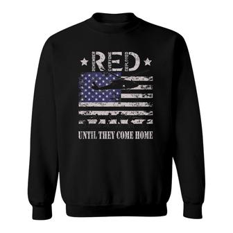 Red Friday Remember Everyone Deployed Military Army Veteran Sweatshirt | Mazezy