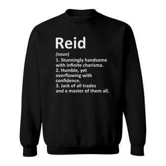 Reid Definition Personalized Name Funny Birthday Gift Idea Sweatshirt - Thegiftio UK
