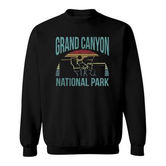 Retro Vintage National Park - Grand Canyon National Park Sweatshirt - Seseable