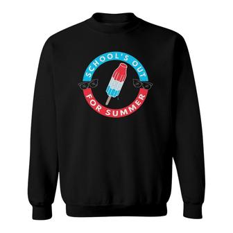 Schools Out For Summer Teacher Student Last Day Of School Sweatshirt - Seseable