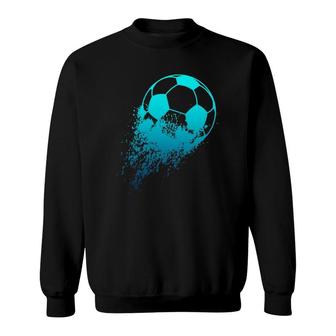 Soccer Player Sports Vintage Men Boys Soccer Sweatshirt | Mazezy