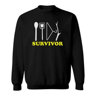 Spoon Fly Swatter Hanger & Switch Survivor Sweatshirt | Mazezy