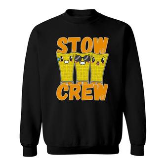 Stow Crew Coworker Swagazon Associate Stower Sweatshirt | Mazezy