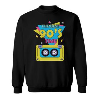 The Best 90S Time Music Mixtape Lovers 80S 90S Styles Sweatshirt - Seseable