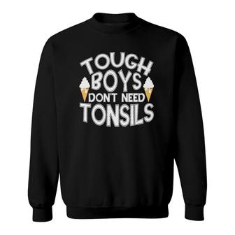 Tonsil Removal Recovery Tonsils Outfit Kids Sweatshirt | Mazezy