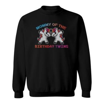 Twin Pregnancy Mom Birthday Gift Unicorn Lover Sweatshirt | Mazezy