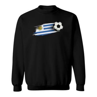 Uruguay Flag Jersey Uruguayan Soccer Team Uruguayan Sweatshirt | Mazezy