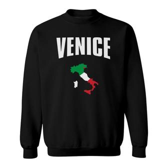 Venice - Venezia Italy Italian Flag Tee Sweatshirt - Seseable
