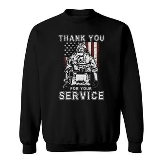 Veteran 2022 Veteran Day Thank You For Your Service Sweatshirt - Seseable