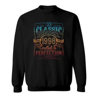 Vintage 1998 Limited Edition Gift 23 Years Old 23Rd Birthday Sweatshirt - Seseable