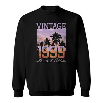 Vintage 1999 Limited Edition 22Nd Birthday 22 Years Old Gift Sweatshirt - Seseable