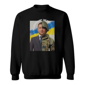 Volodymyr Zelenskyy The Hero Classic Sweatshirt | Mazezy