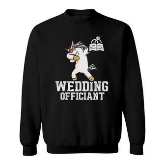 Wedding Officiant Us Arts Internet Ordained Minister Gift Sweatshirt - Thegiftio UK