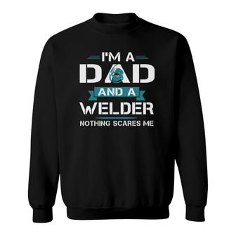 Welder American Flag - Usa Patriotic Welder Dad Fathers Day Sweatshirt - Seseable