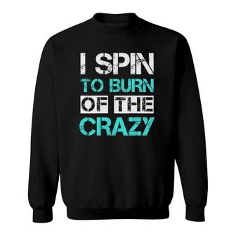 Womens Spinning Cycle Fitness Sweatshirt | Mazezy