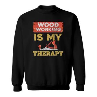 Woodwork Crafting Carpentry Gift Woodworking Carpenter Sweatshirt | Mazezy