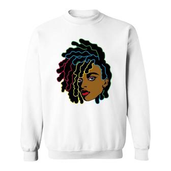 African Girl Black Lives Matter Melanin Pride African Gifts Sweatshirt - Seseable
