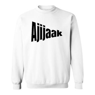 Ajijaak Anishinaabe Ojibwe Language Chippewa Crane Sweatshirt - Thegiftio UK