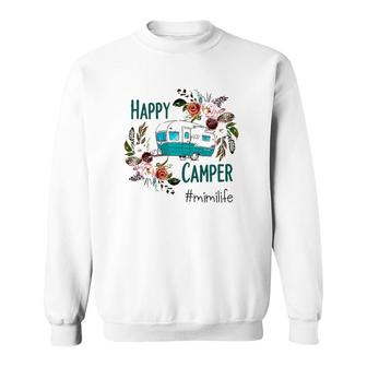 Amazing Happy Camper Mimi Life Sweatshirt | Mazezy
