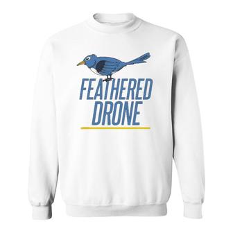Bird Lover Drone Veterinarian Feathers Nature Gift Sweatshirt | Mazezy
