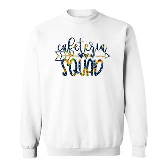 Cafeteria Squad Back To School Matching Group Sunflowers Sweatshirt - Seseable