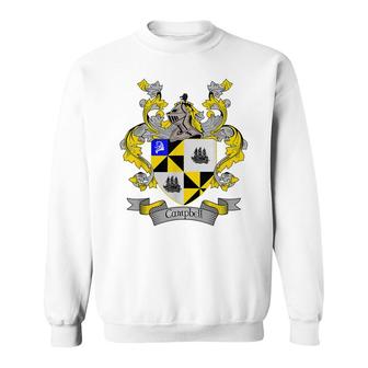 Campbell Coat Of Arms | Campbell Surname Family Crest Sweatshirt - Seseable