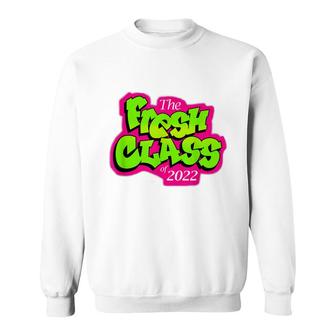 Class Of 2022 Future Fresh Senior 90S Tv Style Graduation Sweatshirt - Seseable
