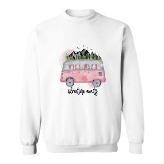Custom Adventure Awaits For You Camp Life Sweatshirt - Seseable